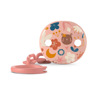 Кліпса для пустушки Suavinex Лісові історії, рожева (307214) 