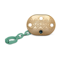 Кліпса для пустушки Suavinex Couture, зелена (304255) 