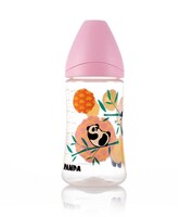 Пляшечка Suavinex Історії панди, 270 мл, рожева (303977) 