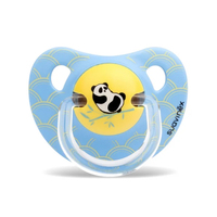 Анатомічна пустушка Suavinex Історії панди, 6-18 місяців, блакитна (303861) 