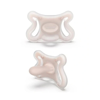 Силіконова фізіологічна пустушка Suavinex Zero, 2 шт. (401404) 