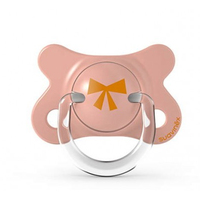 Силіконова фізіологічна пустушка Suavinex Лісові історії, 2-4 місяці, бежевий (307462) 