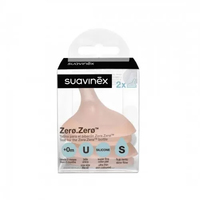 Соска антиколікова Suavinex Zero Zero 0+, повільний потік, 2 шт. (304586) 