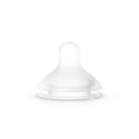 Силіконова фізіологічна соска Suavinex, середній потік, 2 шт. (307043) 