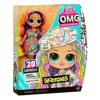Ляльковий набір LOL Surprise OMG Core S6 Леді Скетч (581857)