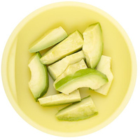 Дитяча силіконова миска з кришкою Olababy Lemon Жовтий (60511)