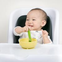 Дитяча силіконова миска з кришкою Olababy Lemon Жовтий (60511)