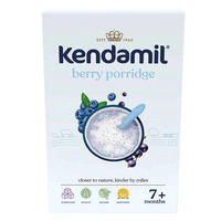 Молочна розчинна каша Kendamil з ягодами, з 7 місяців, 150 г (92000007) 