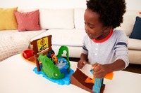 Ігровий набір Hot Wheels Полювання крокодила серії Зміни колір Monster Trucks (HGV14)