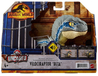 Фигурка динозавра Jurassic World Велоцираптор Громкий рев (GWY55)
