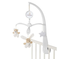 Іграшка-мобіль на ліжко Chicco My Sweet Dou Dou Ведмежа і зайченя (09714.00) 