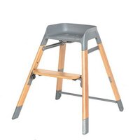 Стільчик для годування 4 в 1 Espiro Sense White Gray (5906724203381)