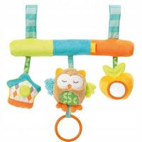 Розвиваюча іграшка-підвіска Fehn Трапеція Сова (71542) 