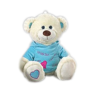 М'яка іграшка Morgenroth Ведмедик в улюбленій сорочці, 88 см (ABA58726-55SK) 