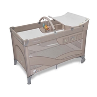 Манеж-ліжечко Espiro Dream 2022 Beige Fun (5906724205408) 