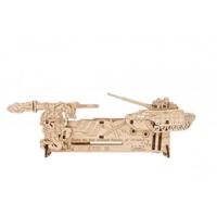 Деревянный механический 3D конструктор Ukrainian Gears Выстрелил-забыл (70181)