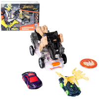 Машинка-трансформер Screechers Wild S4 L3 Лайтнінг Райно (EU685303) 