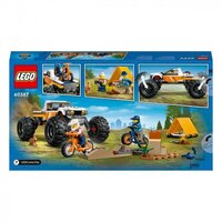 Конструктор LEGO City Пригоди на позашляховику 4x4 (60387)