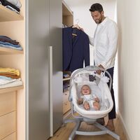  Ліжечко-стільчик для годування Chicco Baby Hug Air 4 в 1 Бежева (79193.01.00)