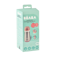 Металлический термопоильник Beaba, 350 мл, розовый (913522)