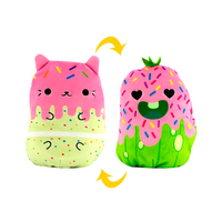 М’яка іграшка Cats Vs Pickles 2 в 1 Котик та огірок, Солодощі (CVP2200-6) 