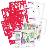 Набор для творчества Crayola Creations Арт-студия с наклейками и трафаретами, 40 страниц (26200)