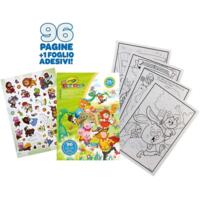 Раскраска Crayola Mini Kids Любимые сказки с наклейками, 96 стр. (25-1081)