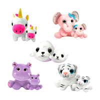 Набір м’яких іграшок-сюрпризів у кулі Surprizamals S4 – Мама та малюк (SU03511-5016)