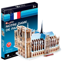 Тривимірна головоломка-конструктор CubicFun Собор Паризької Богоматері (S3012h) 