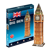 Тривимірна головоломка-конструктор CubicFun Біг Бен (S3015h) 