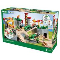 Дитяча залізниця BRIO Великий вантажний пункт на горі (36010) 