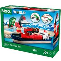 Дитяча залізниця BRIO Порт з поромом (33061) 