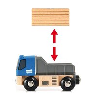 Дитяча залізниця BRIO з навантажувальним пунктом (33878)