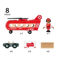 Вантажний вертоліт для залізниці BRIO (33886)