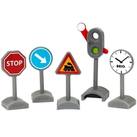 Набір дорожніх знаків для залізниці BRIO (33864)
