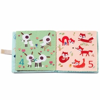 Розвиваюча м'яка книга Lilliputiens Вчимося рахувати (83274)