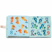 Розвиваюча м'яка книга Lilliputiens Вчимося рахувати (83274)