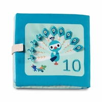 Розвиваюча м'яка книга Lilliputiens Вчимося рахувати (83274)