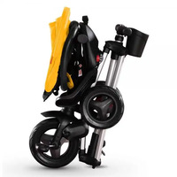Триколісний велосипед складаний Qplay Nova+ Rubber Desert Yellow (7290115246261)