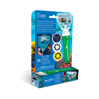 Фонарик-проектор Brainstorm – Жители морей (3 диска, 24 картинки) (N5132)