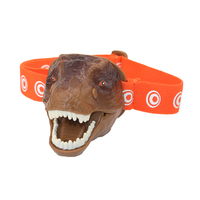 Налобный фонарик Brainstorm – Опасный Ти-Рекс (свет, звук) (E2065)