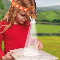 Налобный фонарик Brainstorm – Опасный Ти-Рекс (свет, звук) (E2065)