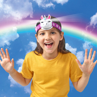 Налобний ліхтарик Brainstorm – Казковий єдиноріг (світло, звук) (E2074)