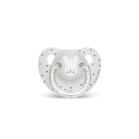 Анатомічна пустушка Suavinex Hygge: Затишні історії Сірий зайчик, 18+ місяців (306581) 