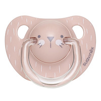 Анатомічна пустушка Suavinex Hygge: Затишні історії Рожева, 6-18 місяців (306567) 