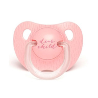 Анатомічна пустушка Suavinex Сенс життя, рожева, 6-18 місяців (303325) 