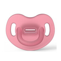 Анатомічна силіконова пустушка Suavinex, рожева, 0-6 місяців (307247) 