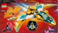Конструктор LEGO NINJAGO Літак Золотого дракона Зейна (71770) 