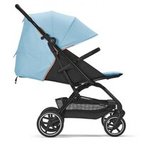 Прогулянкова коляска Cybex Eezy S+ 2 з бампером (Beach Blue)