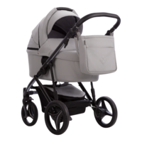 Універсальна коляска Bebetto Pascal Premium Class Dark 01, світло-сірий (503.25.21.D01)